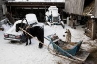 Из проекта «Урал мари. Смерти нет». «Деревенский двор». Фёдор Телков