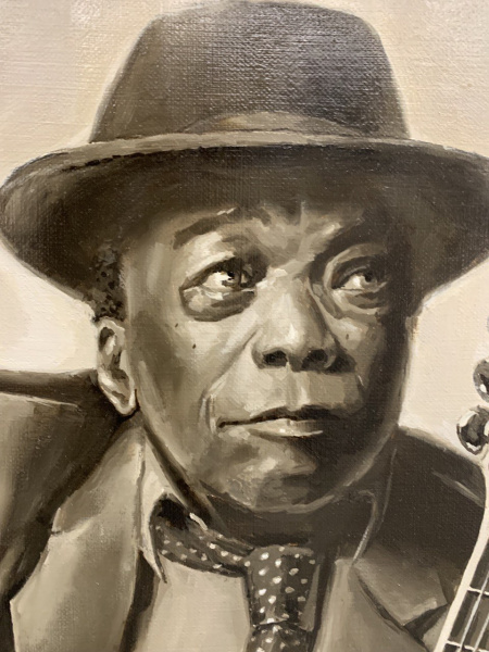 Джон Ли Хукер. Юшкова Людмила 2018г. Джон Ли Хукер. Юшкова Людмила 2018г.