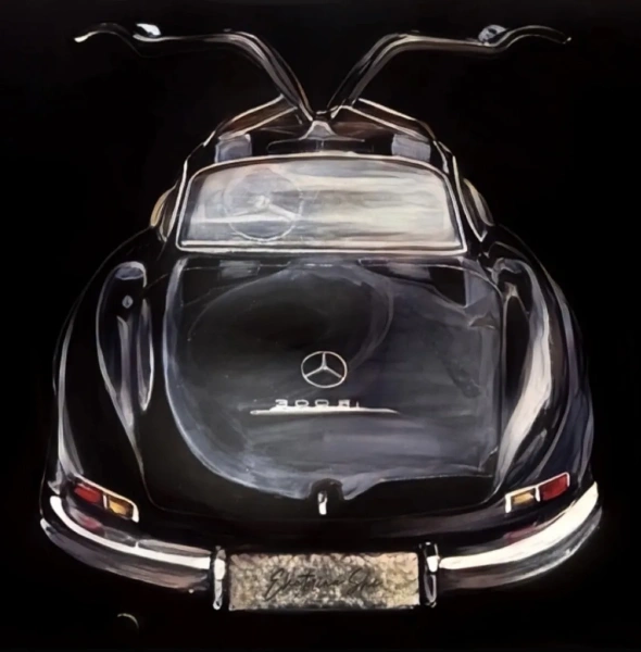 РЕТРО РАЛЛИ "Mersedes-Benz W198 (300SL)". Екатерина Шерстнёва