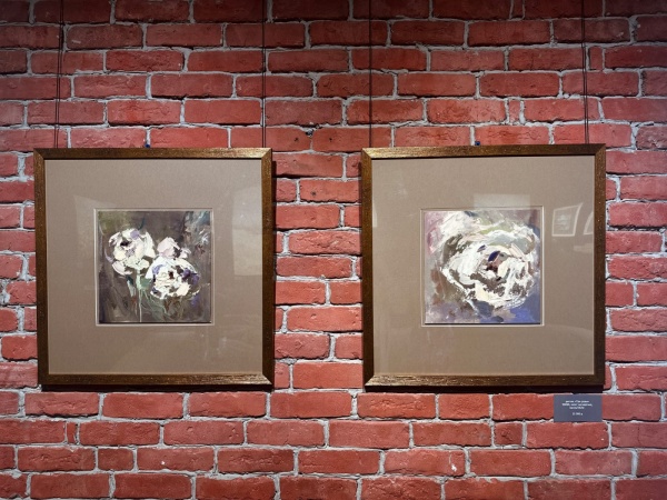 Диптих "Три розы". Оксана Горбунова Диптих "Три розы". Оксана Горбунова