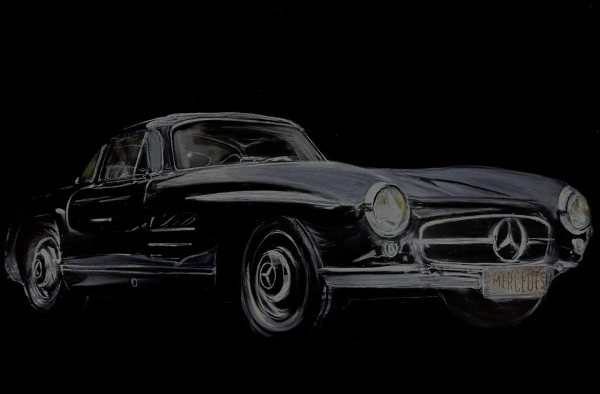 РЕТРО РАЛЛИ "Mersedes-Benz W198 (300SL)". Екатерина Шерстнёва